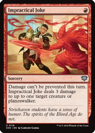 Impractical Joke (SOS-119)  - Secrets of Strixhaven