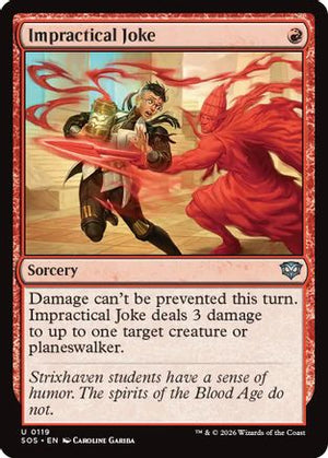 Impractical Joke (SOS-119)  - Secrets of Strixhaven