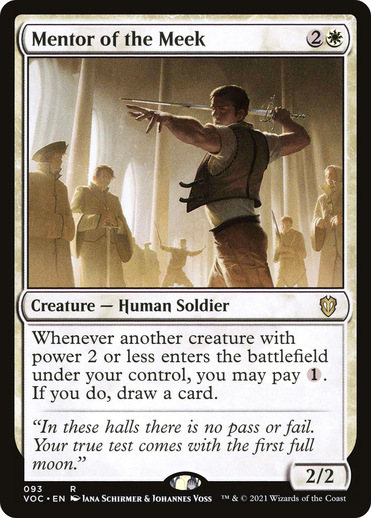 Mentor of the Meek (VOC-093)  - Crimson Vow Commander