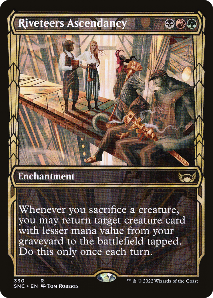 Riveteers Ascendancy (Showcase) (SNC-330)  - Streets of New Capenna: (Showcase)