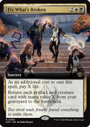 Fix What's Broken (Extended Art) (SOS-350)  Foil - Secrets of Strixhaven