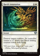 Harsh Annotation (SOS-018)  - Secrets of Strixhaven