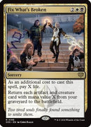 Fix What's Broken (SOS-188)  Foil - Secrets of Strixhaven