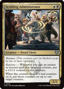 Scolding Administrator (SOS-224)  Foil - Secrets of Strixhaven