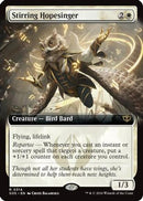 Stirring Hopesinger (Extended Art) (SOS-314)  Foil - Secrets of Strixhaven