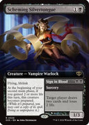 Scheming Silvertongue (Extended Art) (SOS-329)  Foil - Secrets of Strixhaven