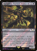 Mortarion, Daemon Primarch (Surge Foil) (40K-041) - Warhammer 40,000 Commander Foil