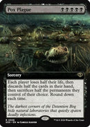 Pox Plague (Extended Art) (SOS-328)  - Secrets of Strixhaven