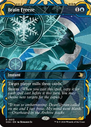 Brain Freeze (SOA-013)  - Secrets of Strixhaven: Mystical Archive