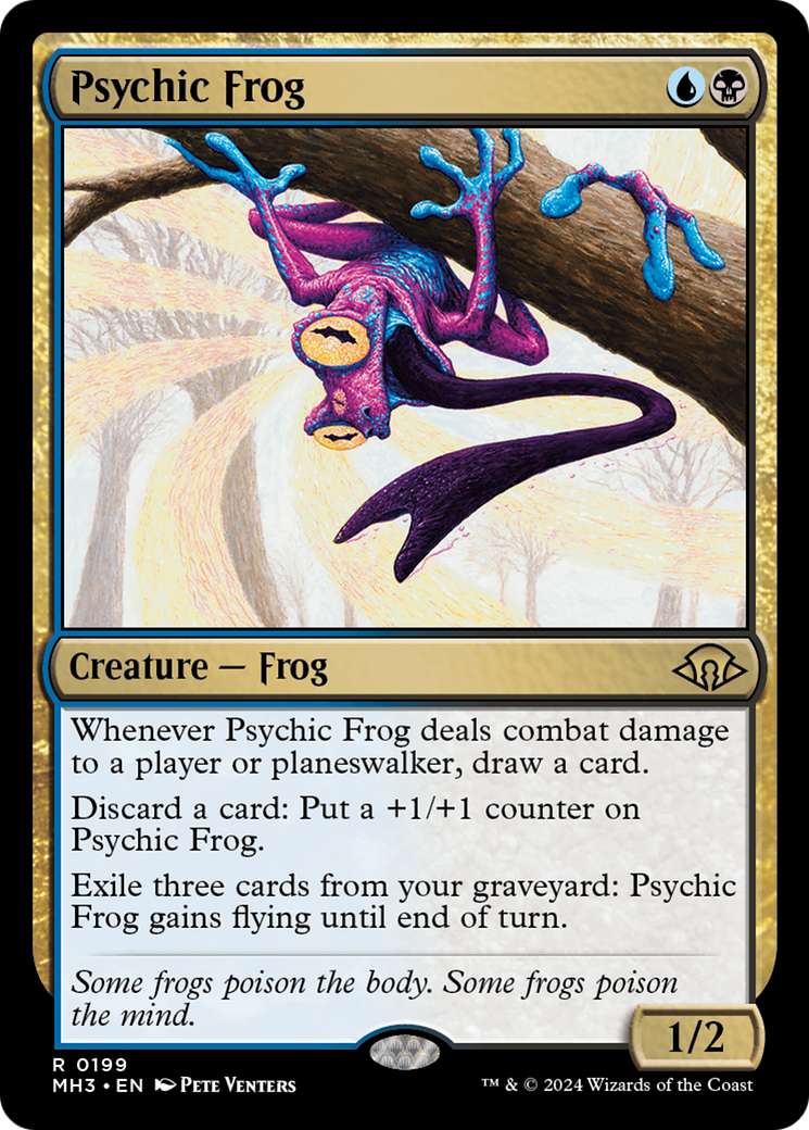 Psychic Frog (MH3-199)  Foil - Modern Horizons 3