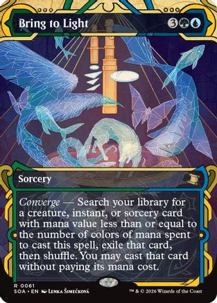 Bring to Light (SOA-061)  - Secrets of Strixhaven: Mystical Archive