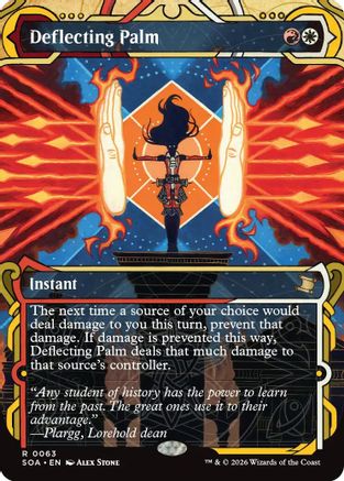 Deflecting Palm (SOA-063)  - Secrets of Strixhaven: Mystical Archive