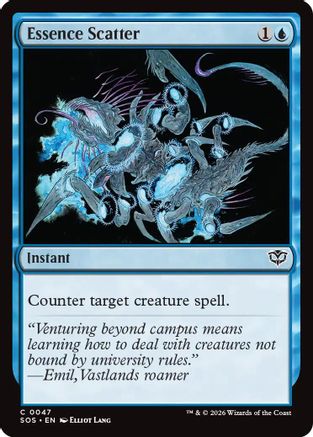 Essence Scatter (SOS-047)  Foil - Secrets of Strixhaven