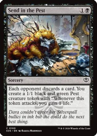 Send in the Pest (SOS-100)  - Secrets of Strixhaven