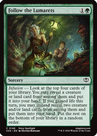 Follow the Lumarets (SOS-148)  Foil - Secrets of Strixhaven