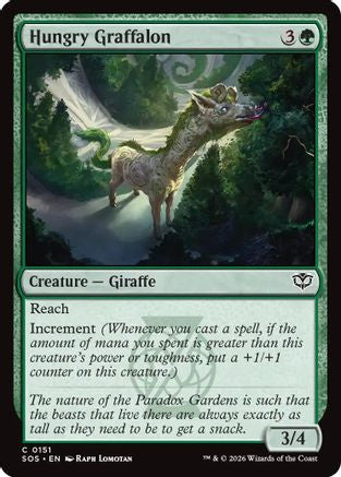 Hungry Graffalon (SOS-151)  Foil - Secrets of Strixhaven