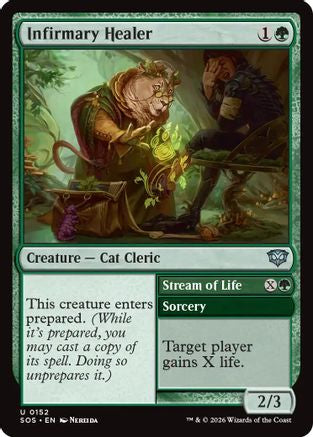 Infirmary Healer (SOS-152)  Foil - Secrets of Strixhaven