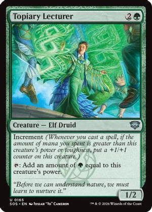 Topiary Lecturer (SOS-165)  - Secrets of Strixhaven