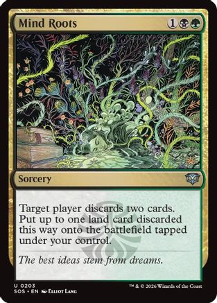 Mind Roots (SOS-203)  - Secrets of Strixhaven
