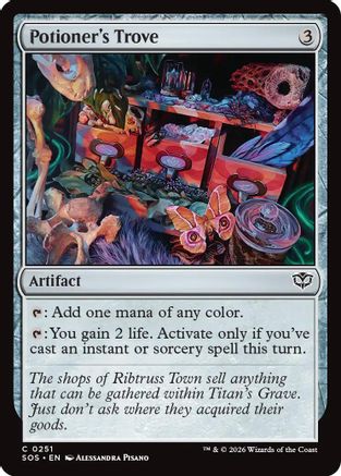 Potioner's Trove (SOS-251)  - Secrets of Strixhaven
