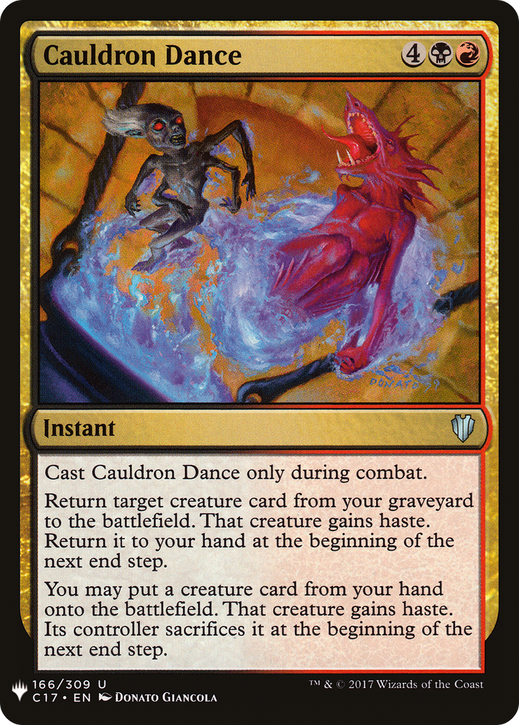 Cauldron Dance (LIST-C17-166)  - The List