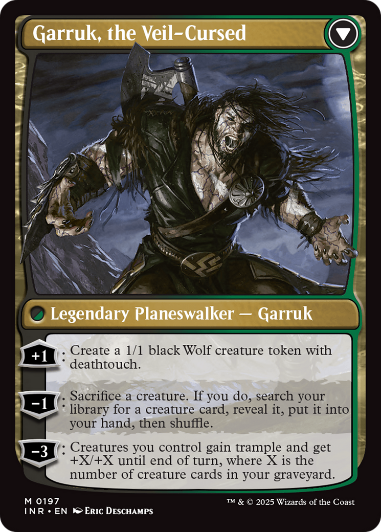 Garruk Relentless (INR-197)  - Innistrad Remastered