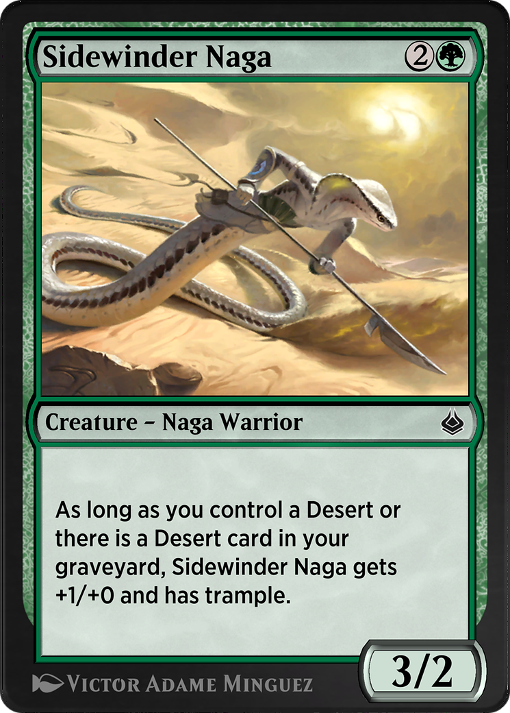 Sidewinder Naga (AKR-218)  - Amonkhet Remastered