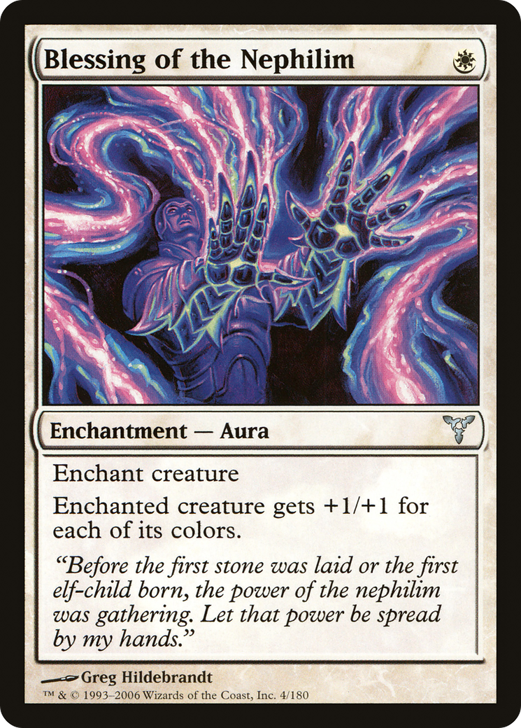 Blessing of the Nephilim (DIS-004)  Foil - Dissension