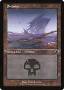 Swamp (406) (Retro Frame) (DMR-406)  - Dominaria Remastered