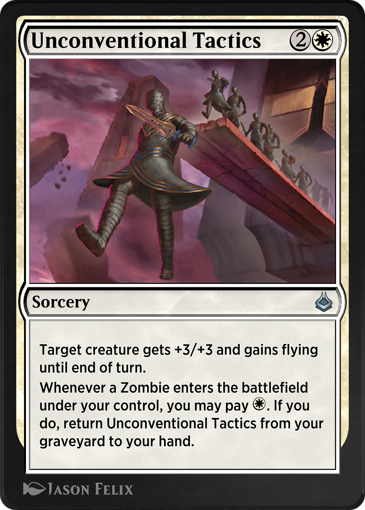 Unconventional Tactics (AKR-043)  - Amonkhet Remastered