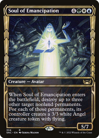 Soul of Emancipation (Showcase) (SNC-334)  - Streets of New Capenna: (Showcase)