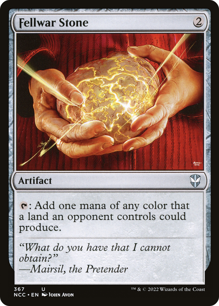 Fellwar Stone (NCC-367)  - New Capenna Commander