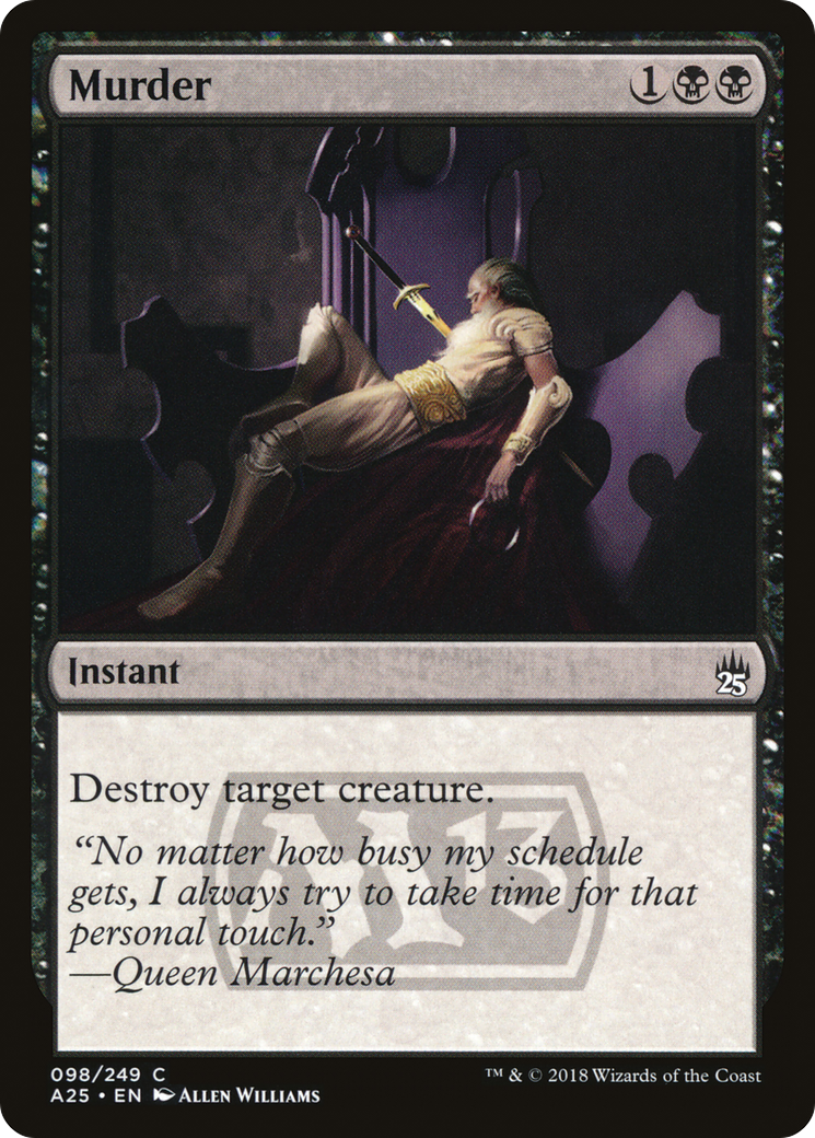 Murder (A25-098)  Foil - Masters 25