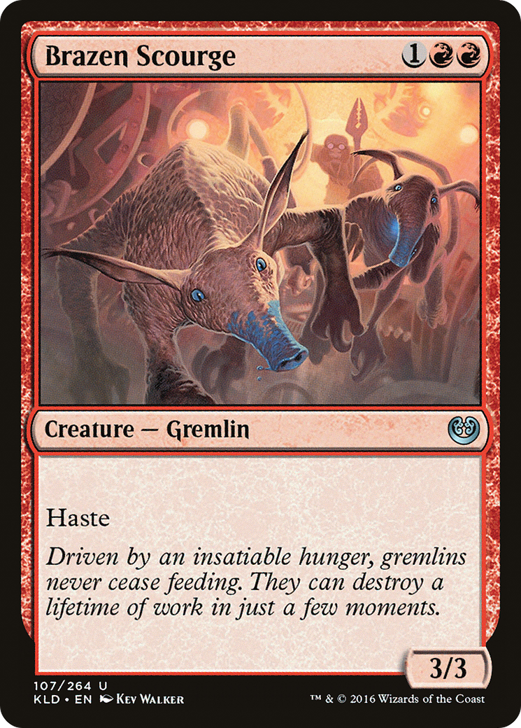 Brazen Scourge (KLD-107)  - Kaladesh