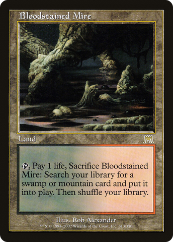 Bloodstained Mire (ONS-313)  Foil - Onslaught