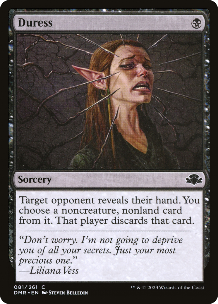 Duress (DMR-081)  - Dominaria Remastered