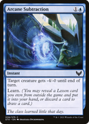 Arcane Subtraction (STX-036)  Foil - Strixhaven: School of Mages