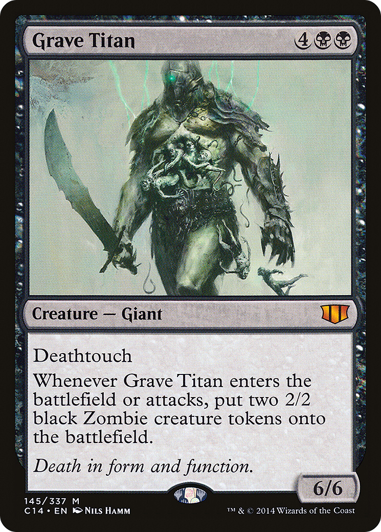 Grave Titan (C14-145)  - Commander 2014
