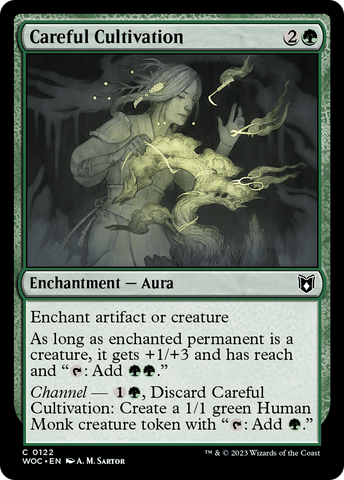 Careful Cultivation (WOC-122)  - Wilds of Eldraine Commander