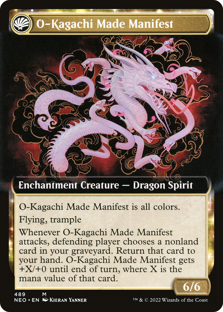 The Kami War (Extended Art) (NEO-489)  - Kamigawa: Neon Dynasty: (Extended Art, fandfc, enchantment)