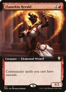 Flamekin Herald (Extended Art) (CMR-665)  - Commander Legends: (Extended Art)