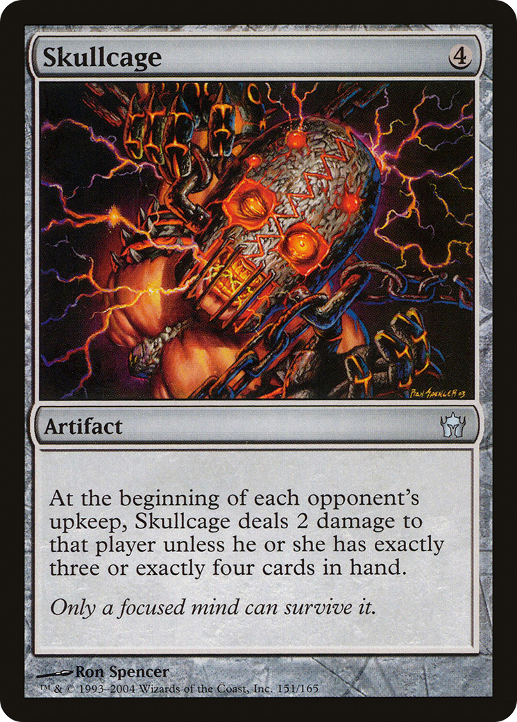 Skullcage (5DN-151)  Foil - Fifth Dawn