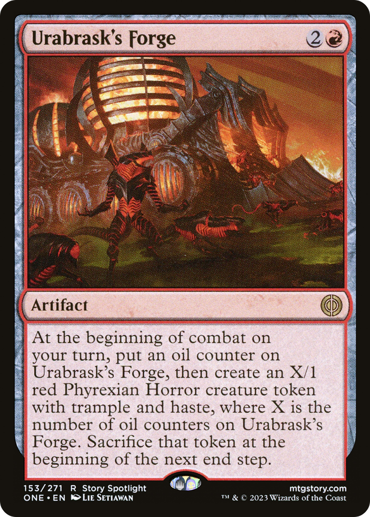 Urabrask's Forge (ONE-153)  Foil - Phyrexia: All Will Be One