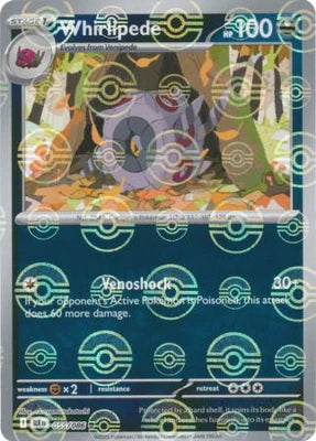 Whirlipede (055/086) (Poke Ball Pattern) [Scarlet & Violet: Black Bolt]