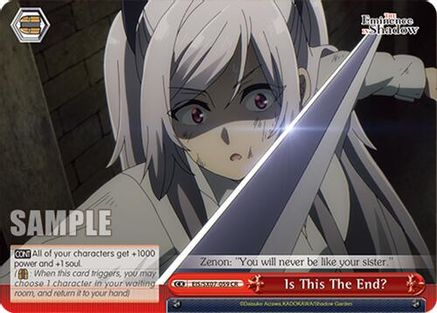 Is This The End? (EIS/SX07-059) - The Eminence in Shadow