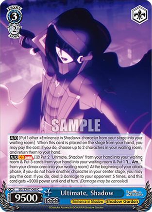 Ultimate, Shadow (EIS/SX07-068) - The Eminence in Shadow