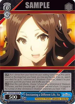 Envisioning a Different Life, Nu (SR) (EIS/SX07-069S) - The Eminence in Shadow