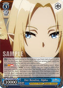 Her Resolve, Alpha (SR) (EIS/SX07-089S) - The Eminence in Shadow