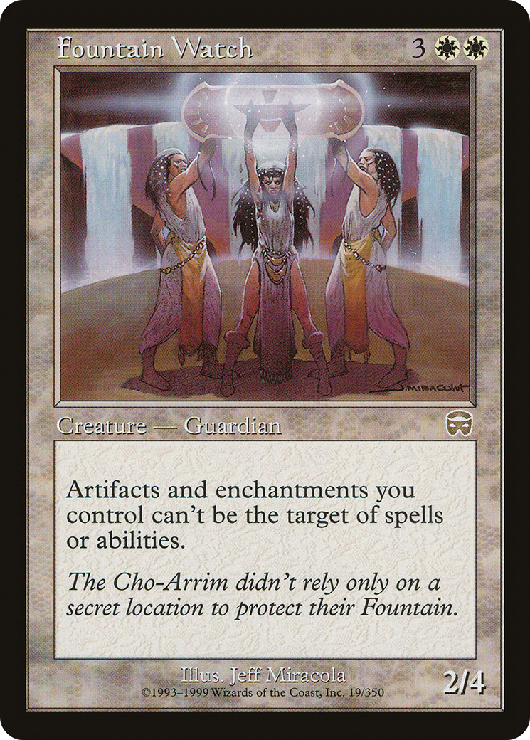 Fountain Watch (MMQ-019)  - Mercadian Masques
