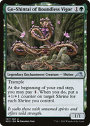 Go-Shintai of Boundless Vigor (NEO-187)  - Kamigawa: Neon Dynasty: (enchantment)